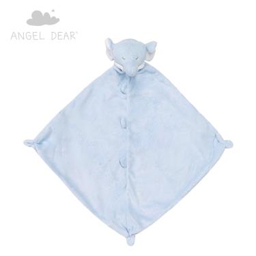 【美國ANGEL DEAR】嬰兒安撫巾-藍色大象 廠商直送