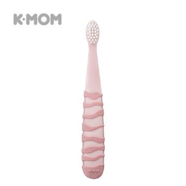 【Mother K】第1階段嬰幼兒牙刷（糖果粉）2~5Y