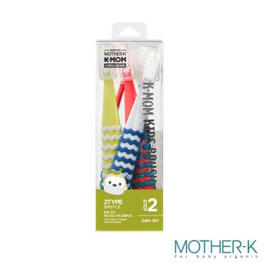 【Mother K】第2階段兒童牙刷（6入組）