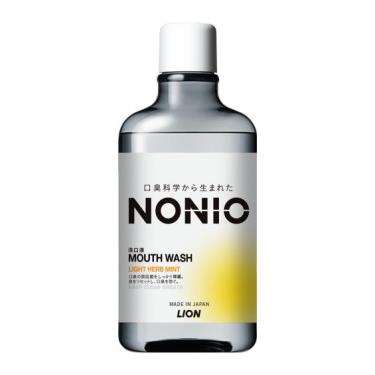 日本獅王-NONIO終結口氣漱口水600ml-浸潤薄荷