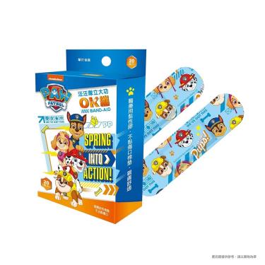 【台歐】汪汪隊立大功系列貼繃 ( OK繃 / 20片 / 盒 )