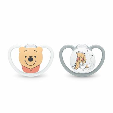 【德國NUK】SPACE迪士尼-超透氣矽膠安撫奶嘴-2號-2入