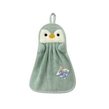 萌系擦手巾 ( 綠企鵝 )