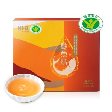 (2件$1568)【Hi-Q褐抑定】鱸魚精（60ml*5包/盒）