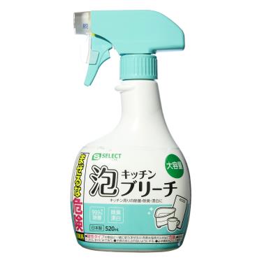 【S-SELECT】泡沫廚房漂白劑-520mL