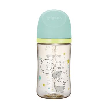 【Pigeon 貝親】第三代母乳實感PPSU奶瓶-皮皮狗（240ml）