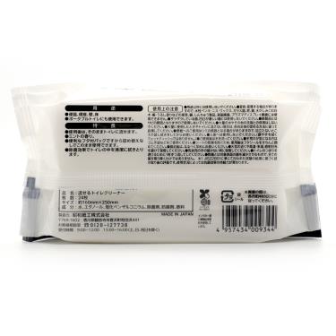 【S-SELECT】馬桶清潔濕巾 ( 24枚 )