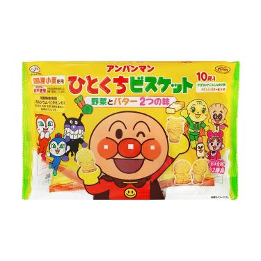 【不二家】麵包超人口袋餅-10P