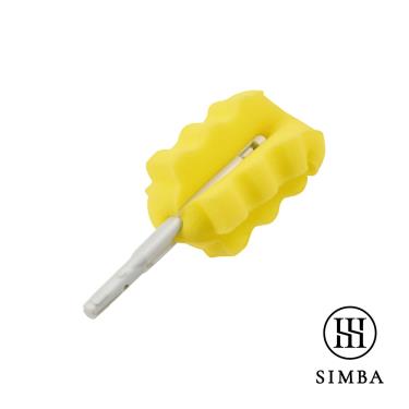 【Simba 小獅王辛巴】超柔無垢海綿旋轉奶瓶刷-快拆替換刷頭-1入