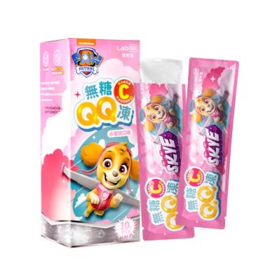 【Lab52 齒妍堂】汪汪隊聯名 無糖QQ凍 維生素（水蜜桃口味）