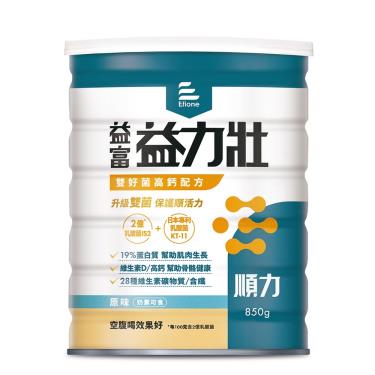 【益富】益力壯順力雙好菌高鈣配方（850g／罐）