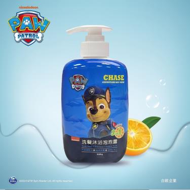 汪汪隊立大功-兒童洗髮沐浴泡泡露(甜橙香氛)-500ml