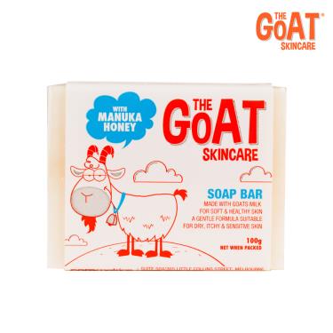 【THE GOAT】澳洲羊奶修護皂-麥盧卡蜂蜜（100g）