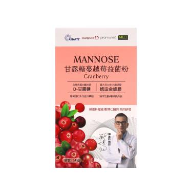 (2件$1054)【常春藤】甘露糖蔓越莓益菌粉（14包/盒）
