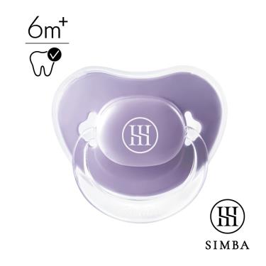 【Simba 小獅王辛巴】蘊蜜超柔拇指安撫奶嘴-耐咬較大型 ( 紫芙 )