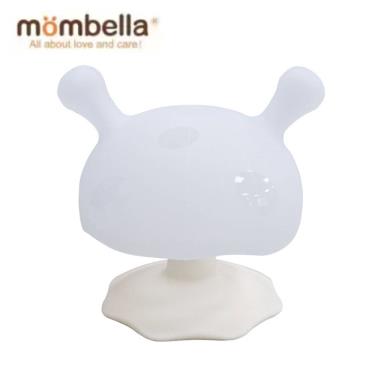 【英國 Mombella】啾比小蘑菇固齒器（天空藍）