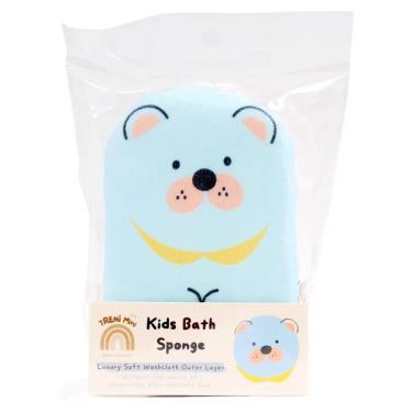 【TRENI MINI】柔軟沐浴搓澡棉 海獅