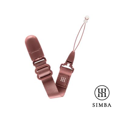 【Simba 小獅王辛巴】蘊蜜夜光奶嘴帶－豆紅