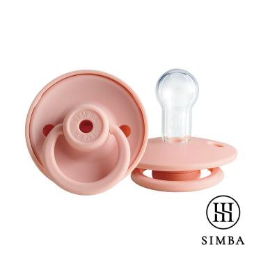 【Simba 小獅王辛巴】扭扭圓型安撫奶嘴（全齡）-草莓慕斯