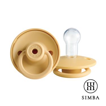 【Simba 小獅王辛巴】扭扭圓型安撫奶嘴（全齡）-蜂蜜芥末