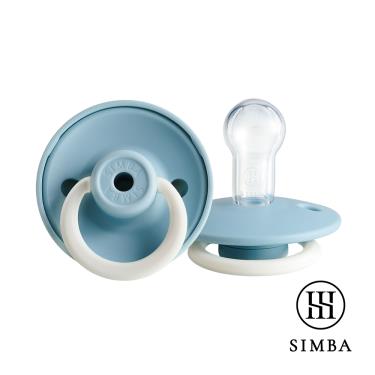 【Simba 小獅王辛巴】扭扭圓型夜光安撫奶嘴（全齡）-彈珠汽水