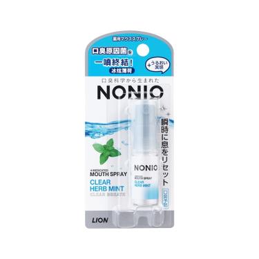 【LION獅王】NONIO 終結口氣淨涼噴劑（冰炫薄荷）