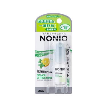 【LION獅王】NONIO-終結口氣淨涼噴劑-澄橘薄荷