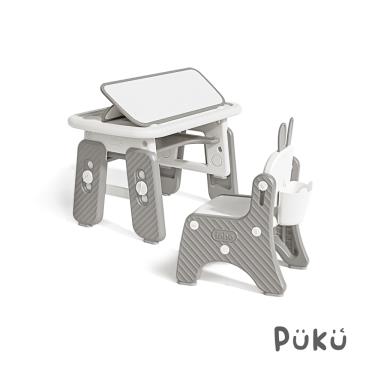 【PUKU 藍色企鵝】學習升降桌椅組
