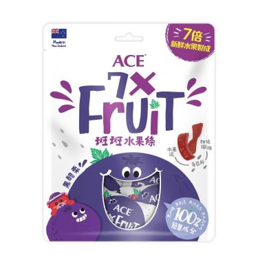 【ACE】斑斑水果條（90g/袋）黑醋栗+奇亞籽