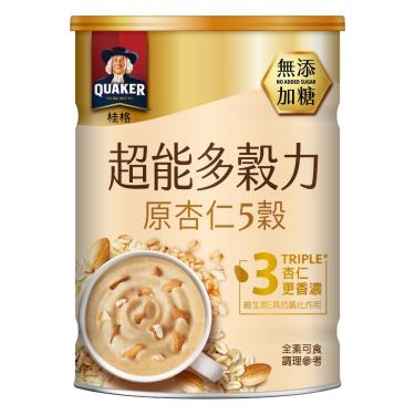 【桂格】超能多穀力（390g/罐）原杏仁5穀