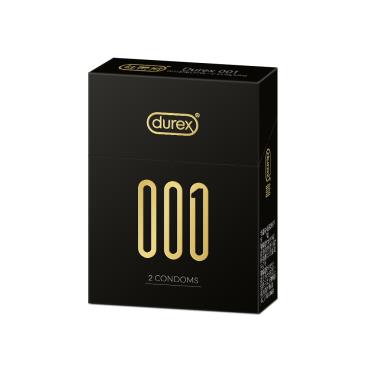 【Durex杜蕾斯】001水性聚氨酯衛生套(2入)