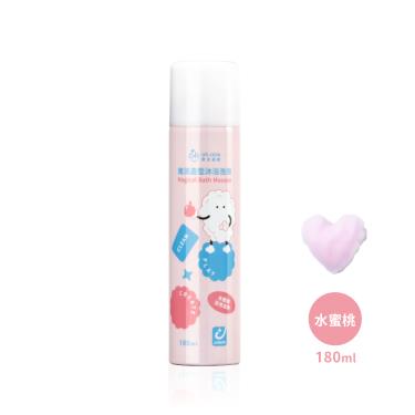 【oh care歐克威爾】魔法造型沐浴泡泡-水蜜桃(180ml)