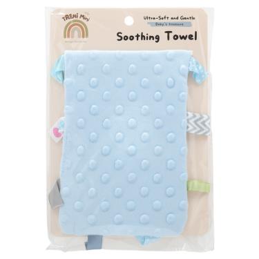 【TRENI MINI】標籤豆豆絨沙沙紙-藍