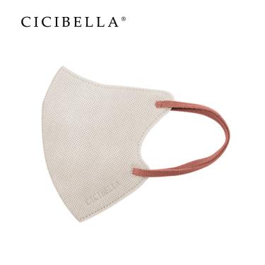 【CICIBELLA】6D輕呼吸口罩-米(10入/包)