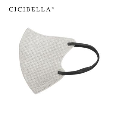 【CICIBELLA】6D輕呼吸口罩-霧灰(10/包)