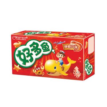 【好麗友】好多魚餅乾-烤蝦口味(30g/包)