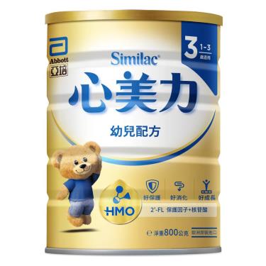 【亞培】心美力HMO3幼兒營養成長配方（800g／罐）