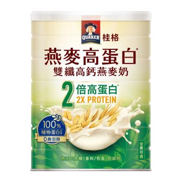 【QUAKER 桂格】高蛋白高纖大燕麥片（680g/袋）