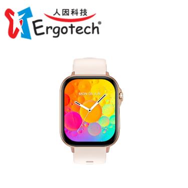 【Ergotech 人因科技】SW320 AMOLED 2.13吋GPS定位通話腕錶 伯爵金 廠商直送