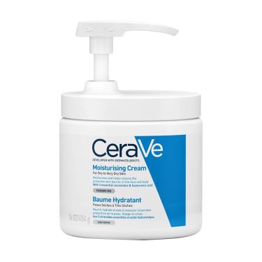 【CeraVe適樂膚】長效潤澤修護霜454g (附壓頭)