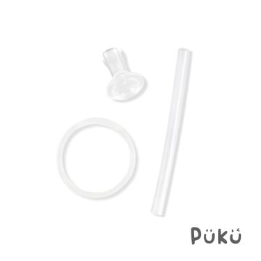 【PUKU 藍色企鵝】圓圓水壺替換吸管+墊圈組