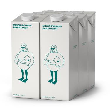 【Minor Figures小人物】燕麥奶-咖啡師（1000mL*6瓶/箱）