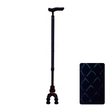 【SHIMA】全碳可調式四點手杖(菱格)  廠商直送