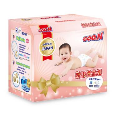 【GOO.N 日本大王】境內版柔觸肌新生賀禮盒組  廠商直送