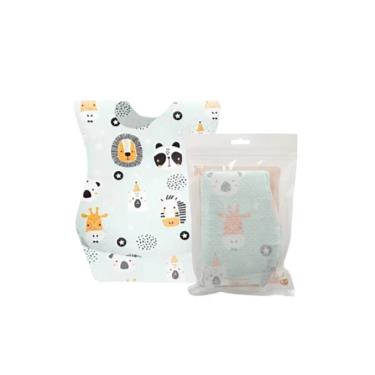 【TRENI MINI】拋棄式圍兜10入（動物）
