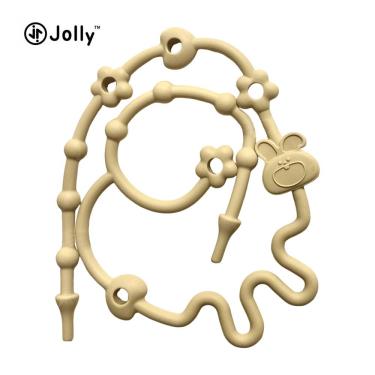 【Jolly】防掉落繩-小兔（黃色）