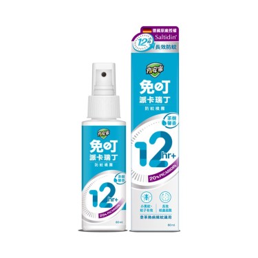 【夜安寧】免瑞叮長效防蚊液-80ml/盒(12小時)