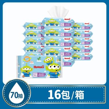 【好奇】純水厚型濕巾-皮克斯(70抽x16包/箱)(廠商直送)