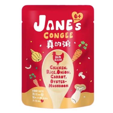 【Jane's Congee真的粥】雞肉菇菇粥(150g*4包/盒)