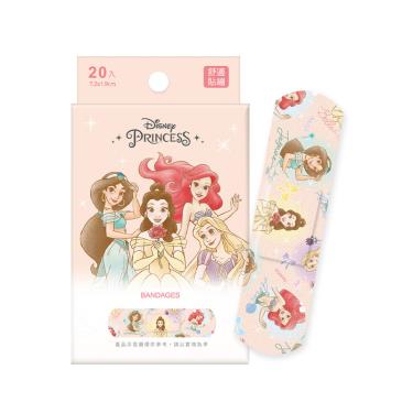【ONEDER 旺達】迪士尼公主系列OK繃-夢幻款(20入/盒)